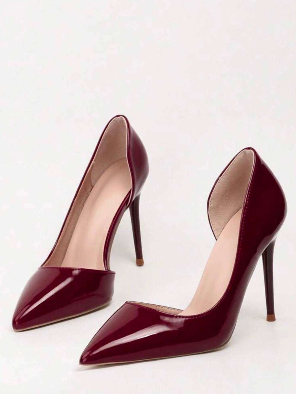 Women's Heel Height Point Toe Stiletto Shoes for Women Size 7.5